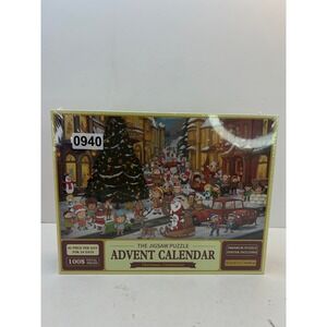 The Jigsaw Puzzle Advent Calendar 1008 Piece OS Multicolor
